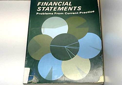Book Financial statements;: Problems from current practice free