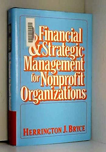 Book Financial And Strategic Management For Nonprofit Organizations free