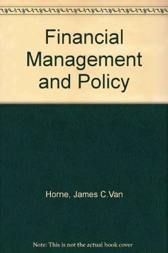 Book Financial Management and Policy free