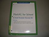 Book MathXL For School 6-Year Student Access Kit free
