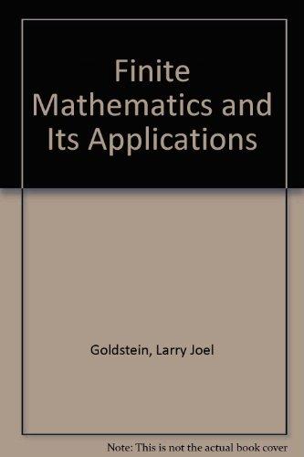 Book Finite mathematics and its applications free