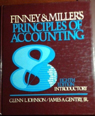 Book Finney And Miller's Principles Of Accounting-introductory free