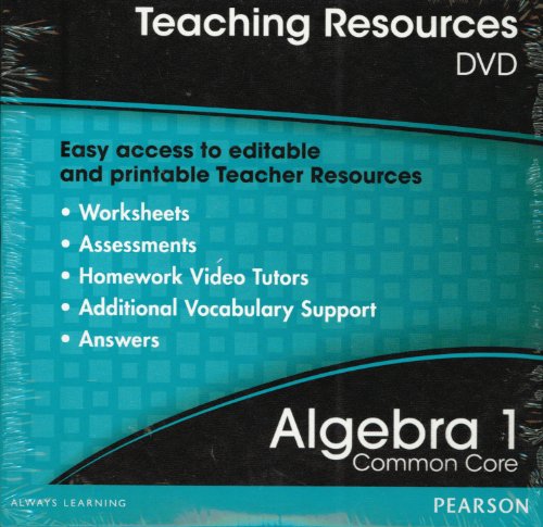 Book Teaching Resources DVD Algebra 1 ISBN 013318563X free
