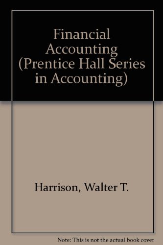 Book Financial Accounting (Prentice Hall Series in Accounting) free