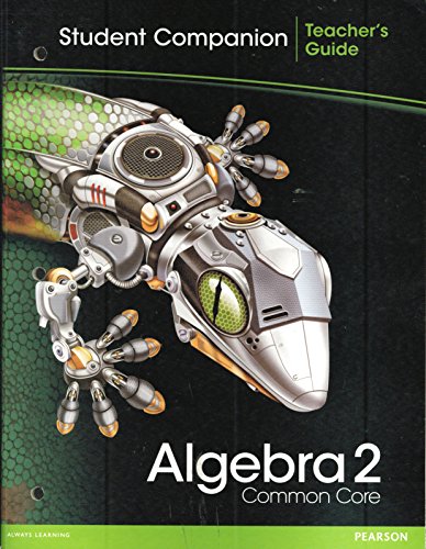 Book Algebra 2 Common Core Student Companion Teacher's Guide free
