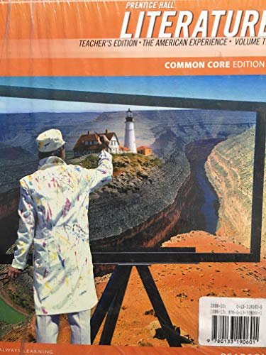 Book Prentice Hall Literature the American Experience 2-vol. Te free