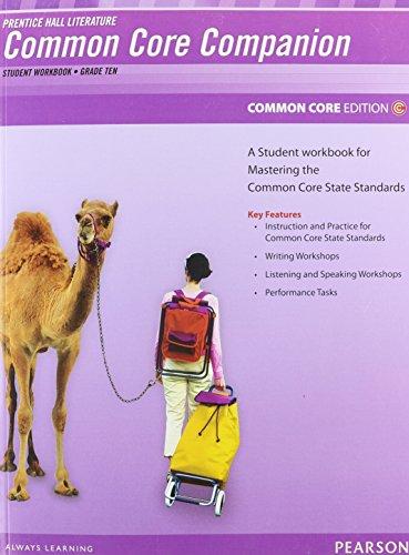 Book PRENTICE HALL LITERATURE 2012 COMMON CORE STUDENT WORKBOOK GRADE 10 free