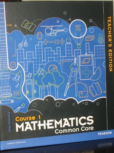 Book Prentice Hall Mathematics Common Core, Course 1 Teacher Edition free