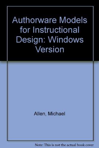 Book Authorware Academic Models For Instructional Design For Windows free