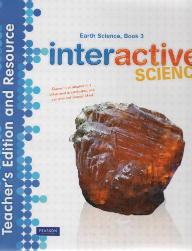 Book Interactive Science, Earth Science Book 3, Teacher's Edition and Resource free