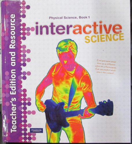 Book Physical Science Book 1 Teacher's Edition and Resource (Interactive Science) free