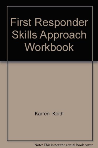 Book First Responder: A Skill Approach (workbook) free