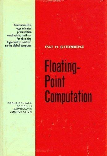 Book Floating-Point Computation (Prentice-Hall Series in Automatic Computation) free