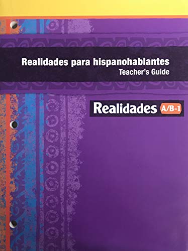 Book Prentice Hall Realidades A/B-1: Realidades Para Hispanohablantes Teacher Guide free