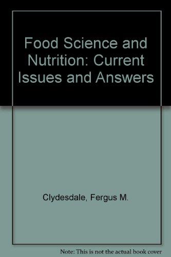 Book Food science and nutrition: Current issues and answers free