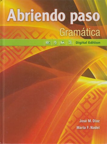 Book Abriendo paso Gramatica: Digital Edition free