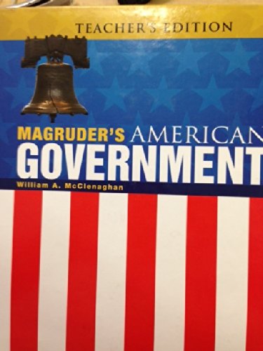 Book Magruders American Government--Teacher's Edition free