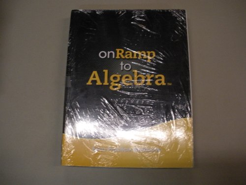 Book ONRAMP TO ALGEBRA STUDENT KIT GRADES 7/9 free