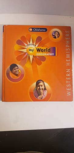 Book Pearson My World Geography Western Hemisphere Oklahoma Edition free