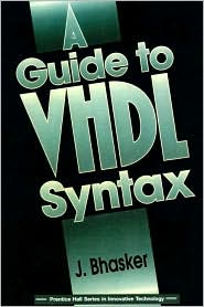 Book A Guide to Vhdl Syntax: Based on the New IEEE Std 1076-1993 free