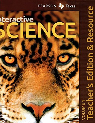 Book Texas Interactive Science, Grade 7 Teacher Edition, Vol. 1 free