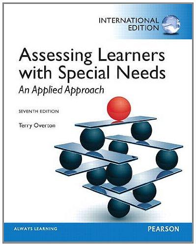 Book Assessing Learners with Special Needs: An Applied Approach: International Edition free