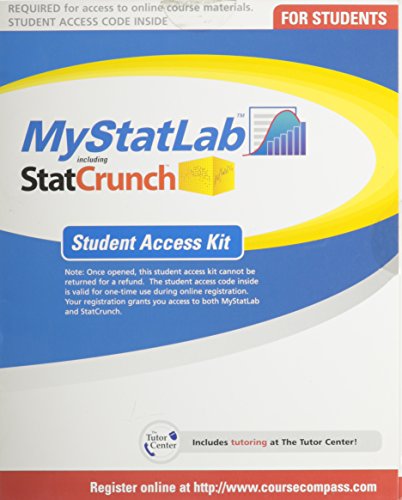Book MyStatLab -- Valuepack Access Card free
