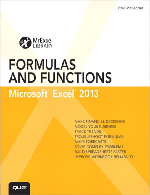 Book Excel 2013 Formulas and Functions (MrExcel Library) free