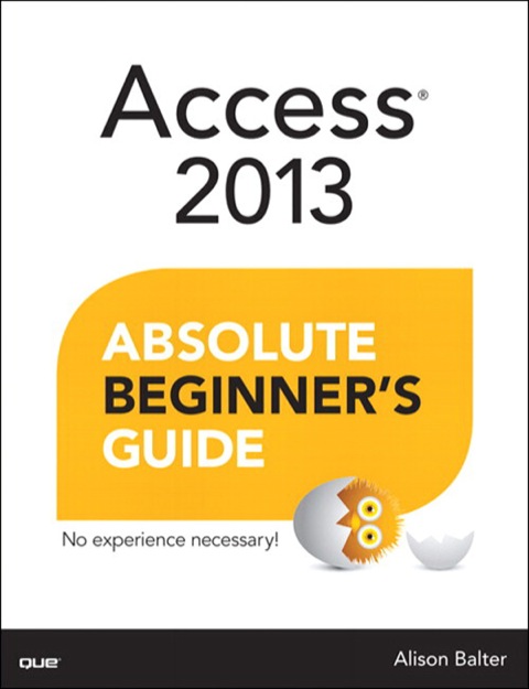 Book Access 2013 Absolute Beginner's Guide free
