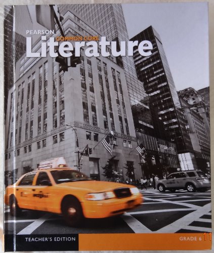 Book Pearson Common Core Literature Grade 6 Teacher's Edition free