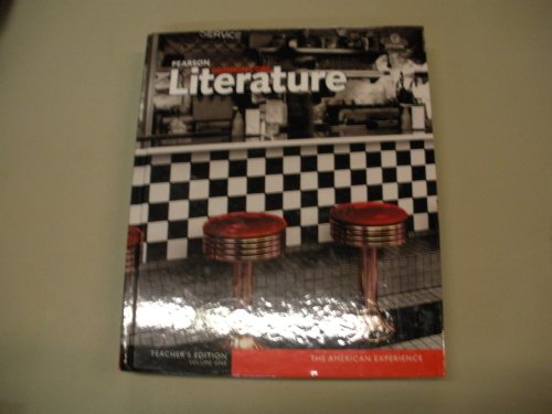 Book Pearson Common Core Literature The American Experience Volume 1 Teacher's Edition free