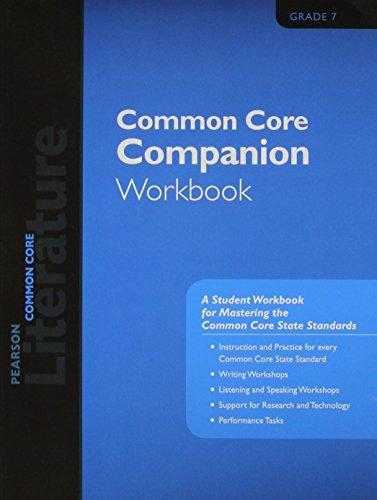 Book PN LITERATURE 2015 COMMON CORE COMPANION WORKBOOK GRADE 07 free