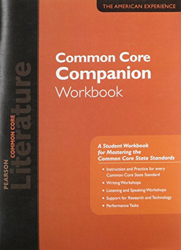Book Pearson Literature 2015 Common Core Companion Workbook Grade 11 free