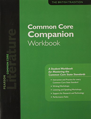 Book Pearson Literature 2015 Common Core Companion Workbook Grade 12 free