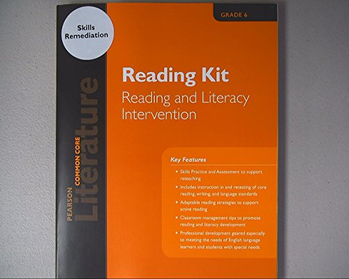 Book Literature, Common Core, Reading Kit, Reading and Literacy Intervention, Grade 6 free