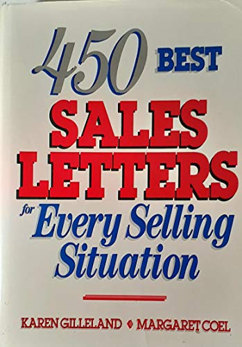 Book 450 Best Sales Letters for Every Selling Situation free