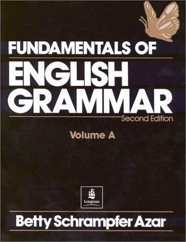 Book Fundamentals of English Grammar, Volume A free