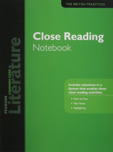 Book PN LITERATURE 2015 COMMON CORE CLOSE READING NOTEBOOK GRADE 12 free