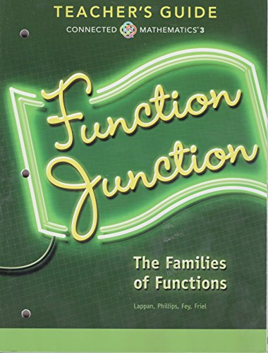 Book Function Junction; The Families of Functions, Teacher's Guide free