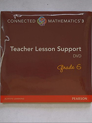 Book Connected Mathematics 3. Teacher Lesson Support DVD. Grade 6. 9780133278767, 013327876x. free
