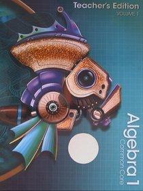 Book Algebra 1 Common Core, Vol. 1, Teachers Edition free