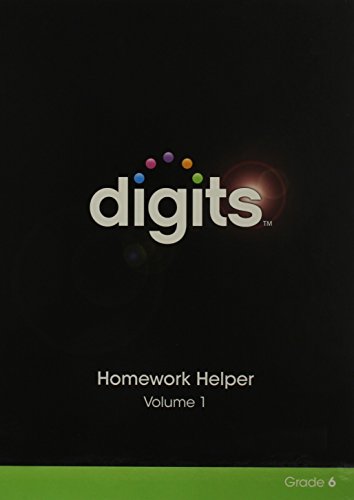 Book DIGITS HOMEWORK HELPER VOLUME 1 & VOLUME 2 PACKAGE GRADE 6 free
