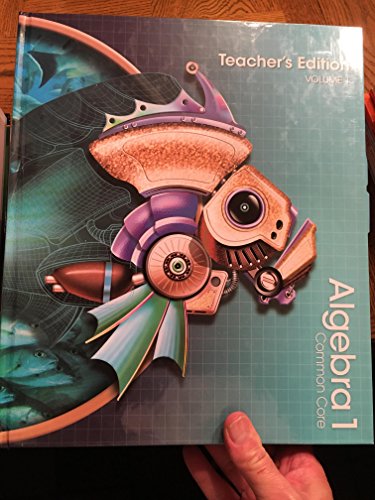 Book Algebra 1 Common Core, Vol. 1, Teachers Edition free