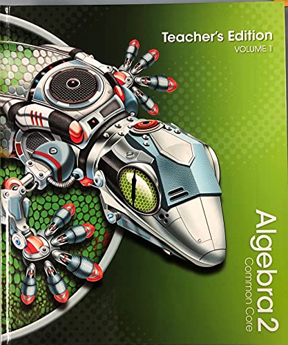 Book Teacher Edition Algebra 2 Common Core Volume 1 free