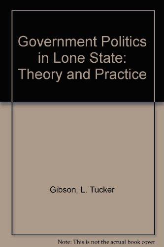 Book Government and Politics in the Lone State free
