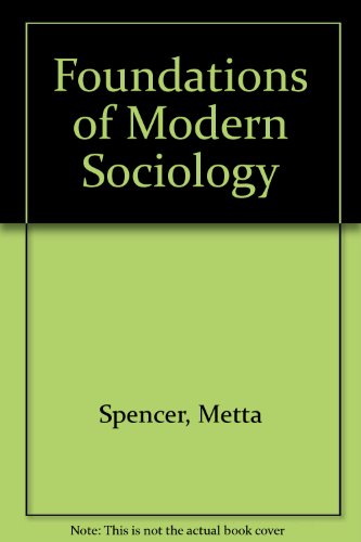 Book Foundations of modern sociology (Prentice-Hall foundations of modern sociology series) free Book Foundations of modern sociology (Prentice-Hall foundations of modern sociology series) free