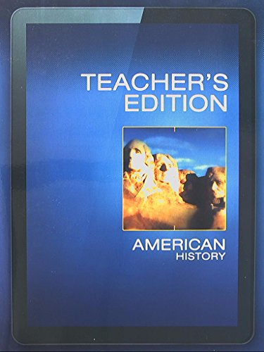 Book American History, Teacher's Edition free
