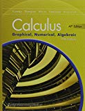 Book ADVANCED PLACEMENT CALCULUS 2016 GRAPHICAL NUMERICAL ALGEBRAIC FIFTH EDITION STUDENT EDITION free
