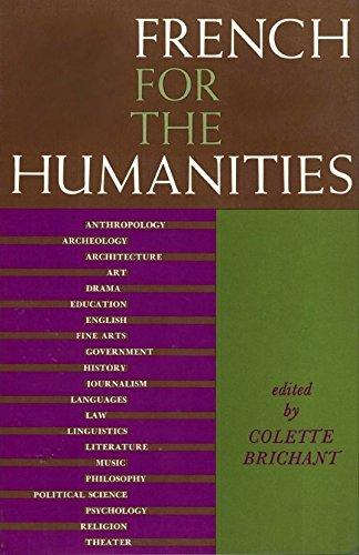 Book French for the Humanities (French and English Edition) free