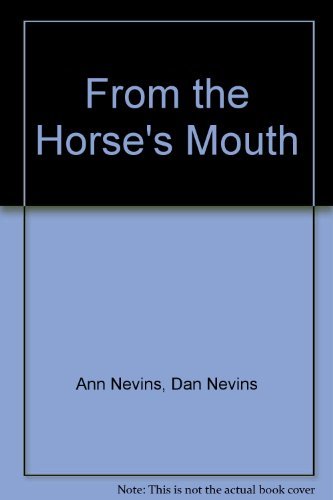 Book From the Horse's Mouth free